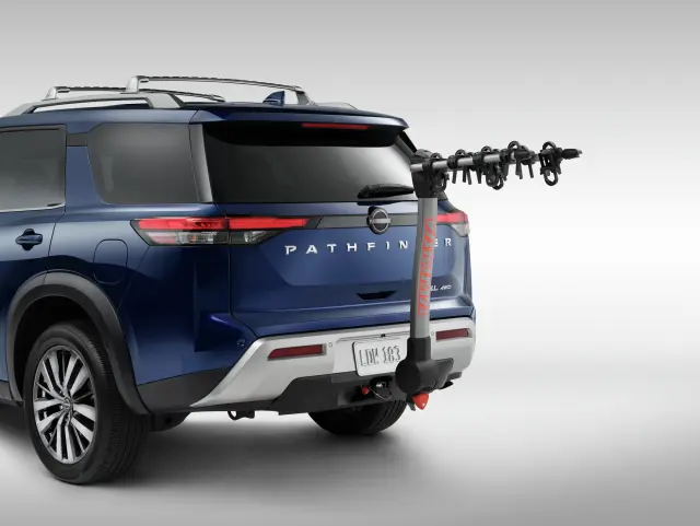 1987 - 2027 Nissan Affiliated: Yakima Ridgeback 4 - Hitch Mount Bike Rack T99R5-A6806