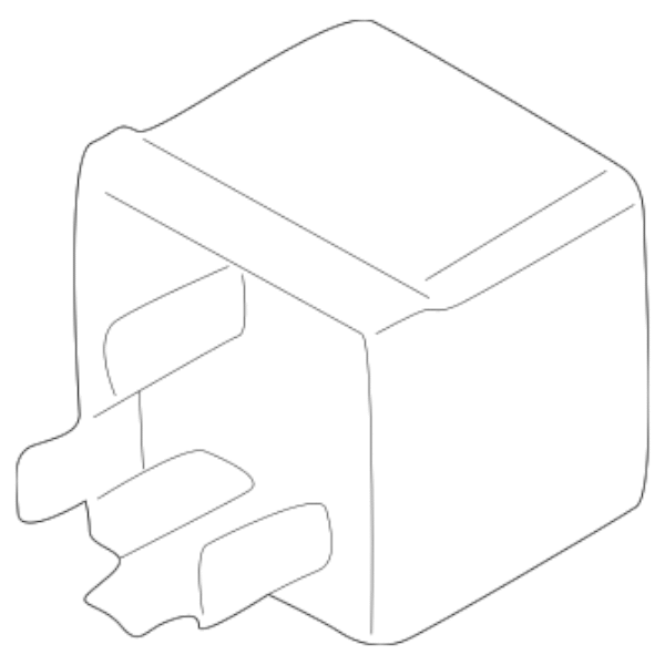 1989 - 2013 Volvo Accessory Power Relay 9441160